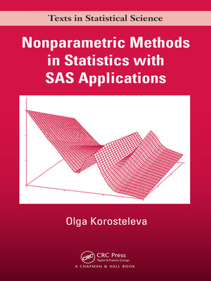 cover image of Nonparametric Methods in Statistics with SAS Applications